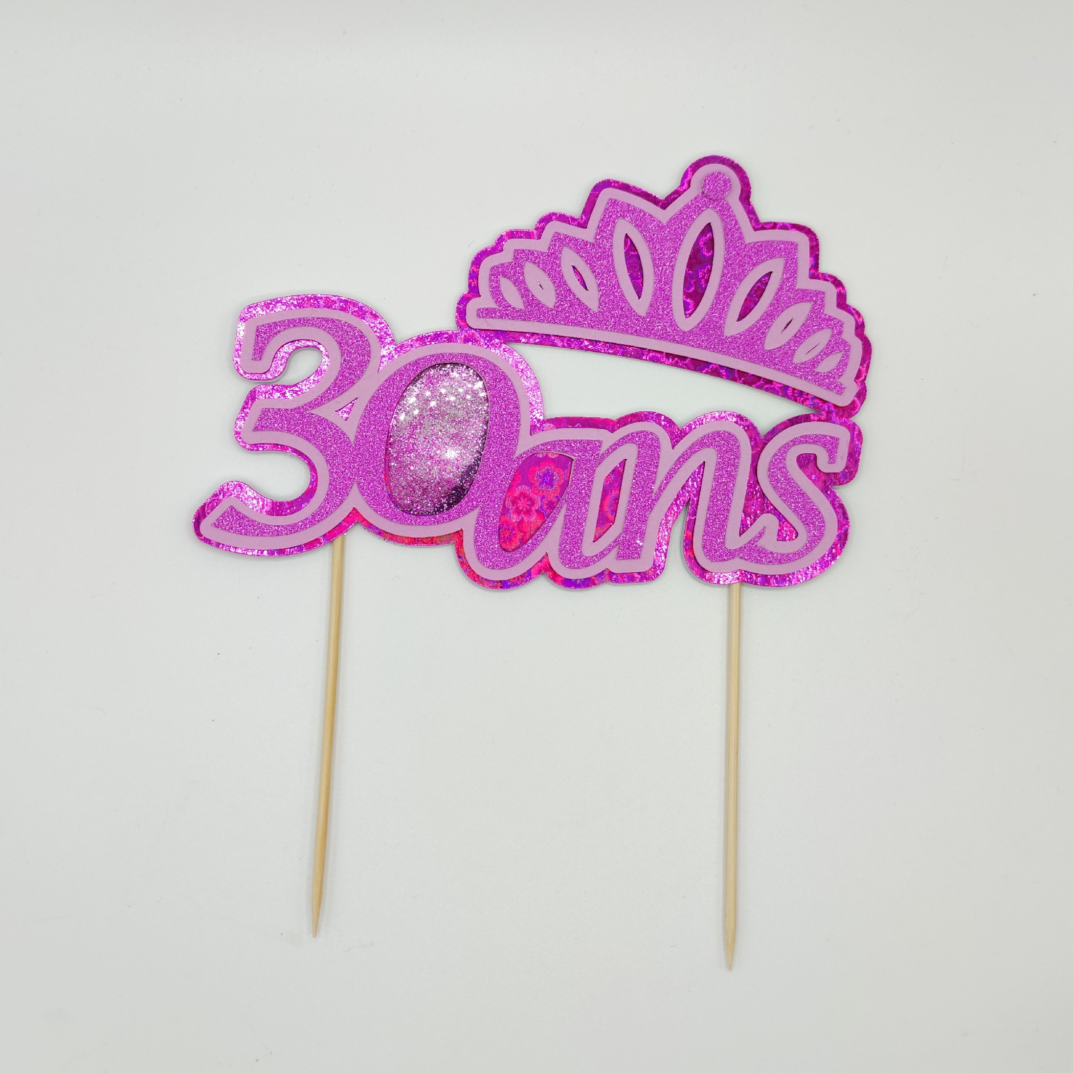 Cake topper anniversaire